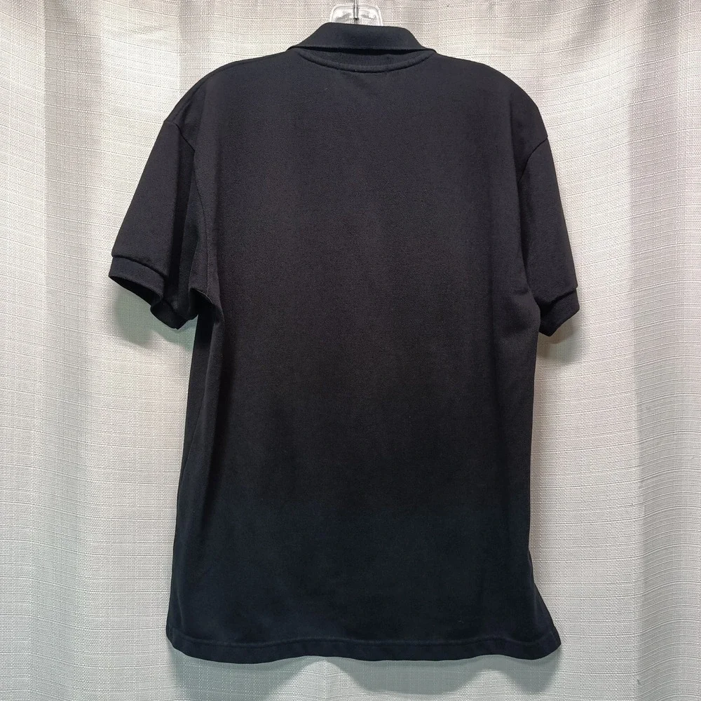 Polo Ralph Lauren Men's‎ L Black Classic Fit Polo Red Pony Embroidered Shirt